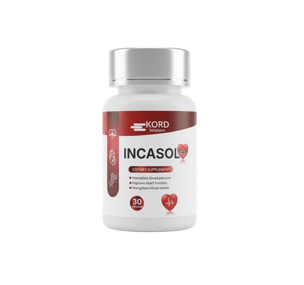 Incasol+ cardiovascular support supplement